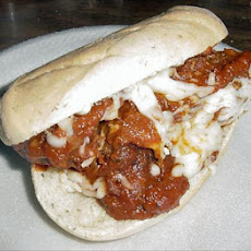 Easy Meatball Grinder