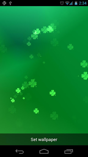 Clovers FREE Live Wallpaper