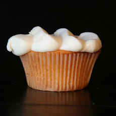 Peach Cupcakes with Cream Cheese Frosting
