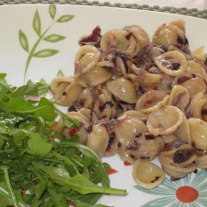 Orecchiette With Radicchio and Onions