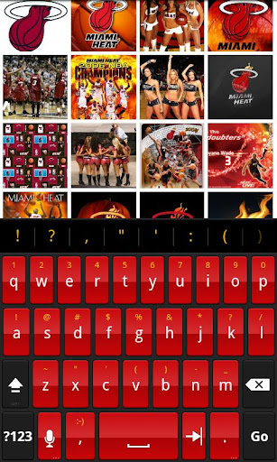 Hot Heat - HD Keyboard Theme