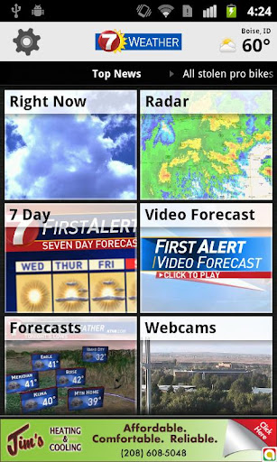 【免費新聞App】Idaho Weather from KTVB-APP點子