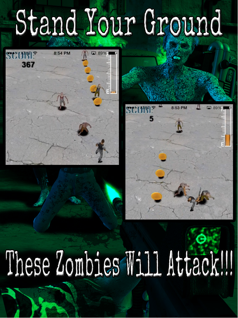 Android application Army vs. Zombie Pro screenshort