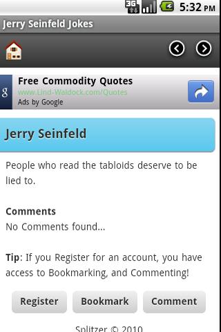 Jerry Seinfeld Jokes Lite