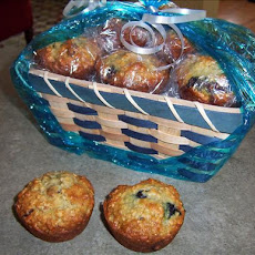 Cranberry Banana Oat Muffins