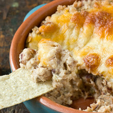 Cheesy Baked Black-Eyed Pea Dip