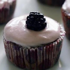 Blackberry Jam Cupcakes