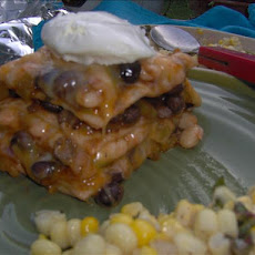 Eight Layer Tortilla Stack