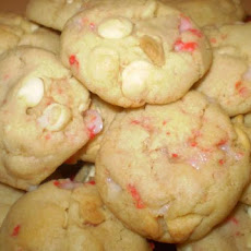 Peppermint White Chocolate Chip Cookies