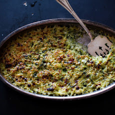 Julia Child's Tian de Courgettes au Riz (Zucchini Tian)