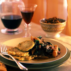 Spiced Braised Lamb with Carrots and Spinach