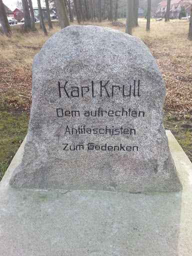 Karl Krull Gedenkstein