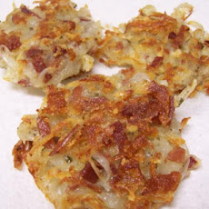 Potato Pancakes W/Katenspeck and Cheese (German)