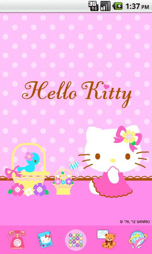 Hello Kitty Bouquet Theme