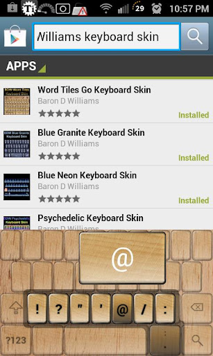 【免費個人化App】Word Tiles Keyboard skin-APP點子