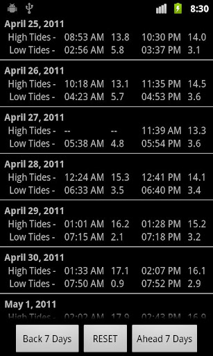 【免費天氣App】Homer Tide Tables-APP點子