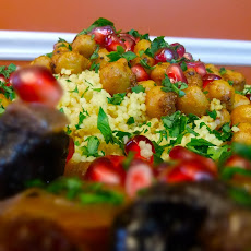 Sweet and savory moroccan couscous