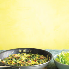 Spinach and Bacon Frittata