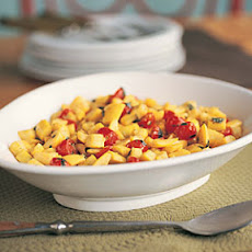 Summer Squash with Tomatoes and Basil