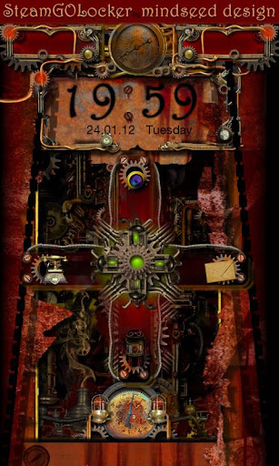 Steampunk GO Locker Theme