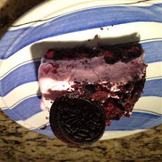 Cookies and Peppermint Ice Cream Cake