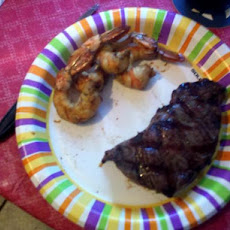 Asian Honey Tea Grilled Shrimp