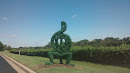 Wyndham Grass Statue