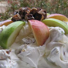 Chocolate Caramel Nut Salad
