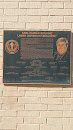 Parker Dedication Plaque At Lamar University