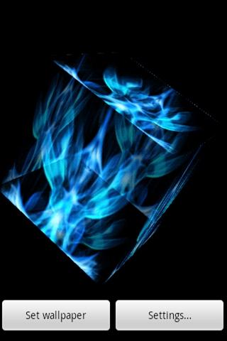 Blue fire