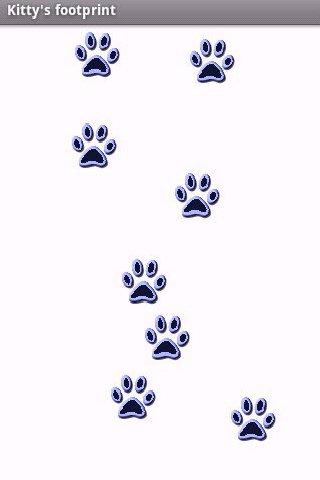 Kitty's footprint