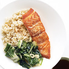 Seared Salmon and Greens