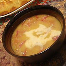 Roasted Parsnip and Parmesan Soup