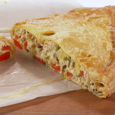 Chicken and Leek Cornish Turnover