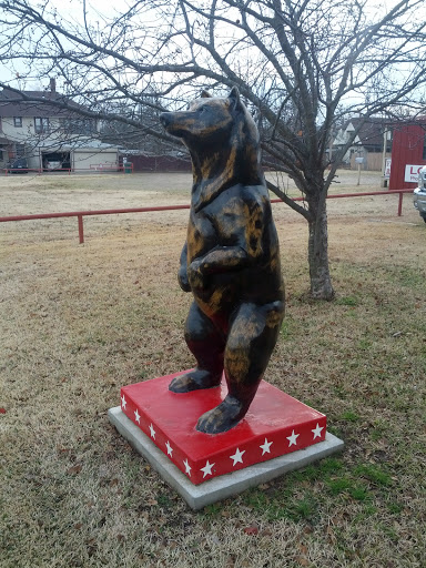Circus Bear Statue