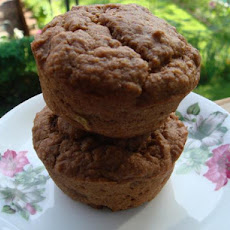 Banana-Wheat Germ Muffins (Vegan)