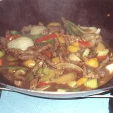 Beef Curry Stir-Fry