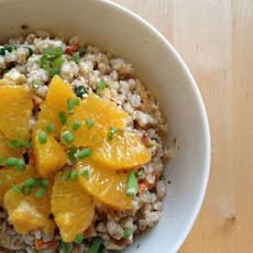 Blood Orange, Roasted Root Vegetable and Barley Salad