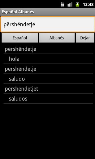 【免費旅遊App】Albanian Spanish Dictionary-APP點子