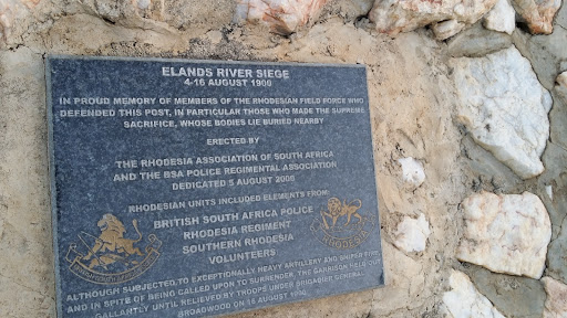 Elands River Siege Commemorative Stone 