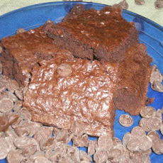 Light Double Chocolate Chip Brownies