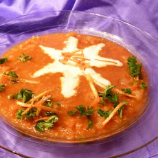 Carrot, Red Lentil and Orange Soup