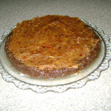 Raw Date Nut Torte