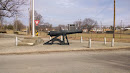 Cannon at the National Guard Armory