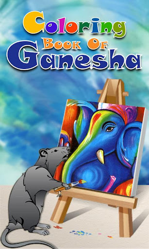 Coloring Book Of Ganesha