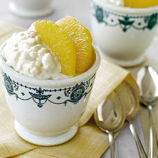Creamy Orange Rice Pudding