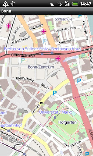 【免費旅遊App】Bonn Street Map-APP點子