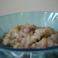 Creamy Peanut Butter & Jam Oatmeal