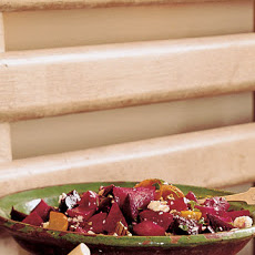 Chopped Beet Salad with Feta and Pecans