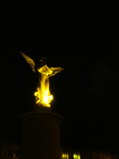 Gold Angel Statue